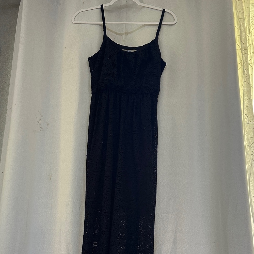 Bailey Blue Black Maxi Dress
